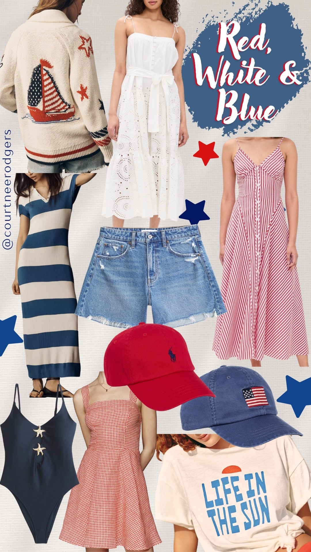 Red white and blue 💙❤️ Memorial Day Weekend looks!

Red white and blue outfits, Fourth of July, Memorial Day outfits 

#LTKSaleAlert #LTKootd #LTKSwim
