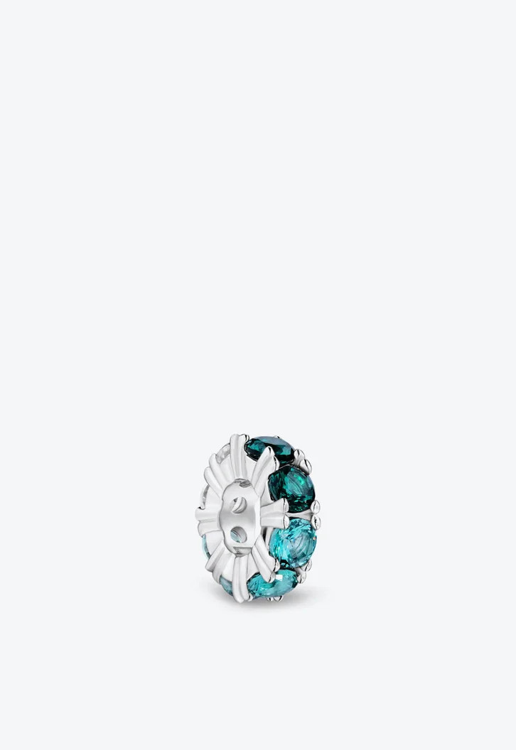 Separador  Prata Life Ocean Prata Cravejado Verde e Incolor by Vivara | ZZ Mall (BR)