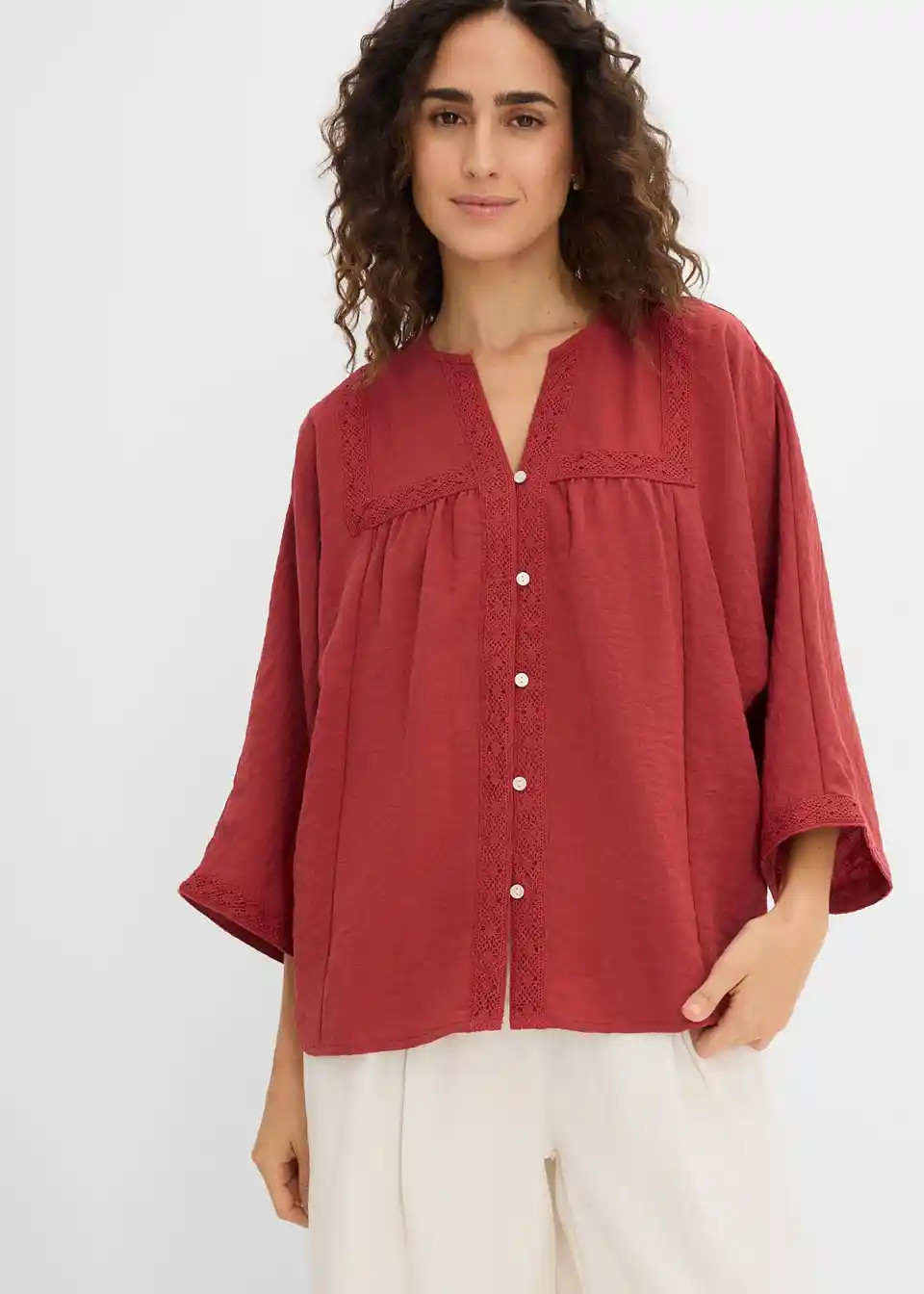 Bluse aus Viskose-Mix | Bonprix DE