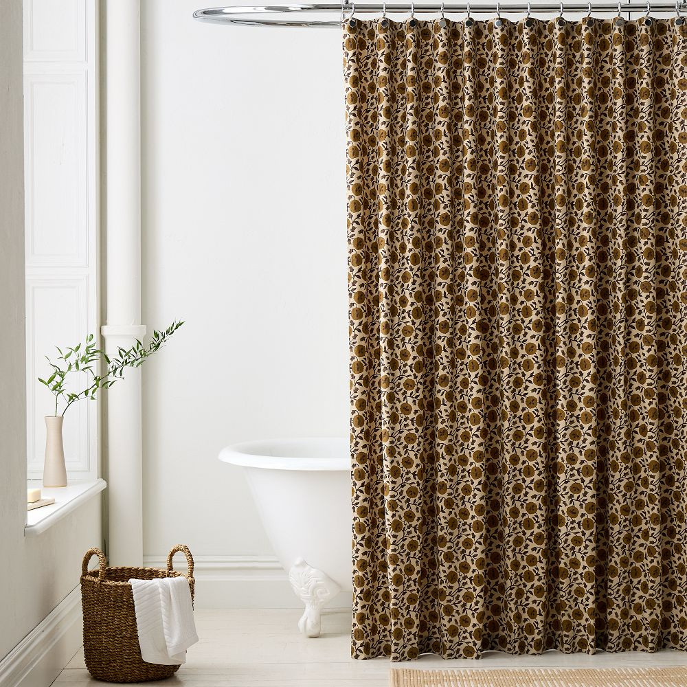 Laney Floral Shower Curtain | West Elm (US)