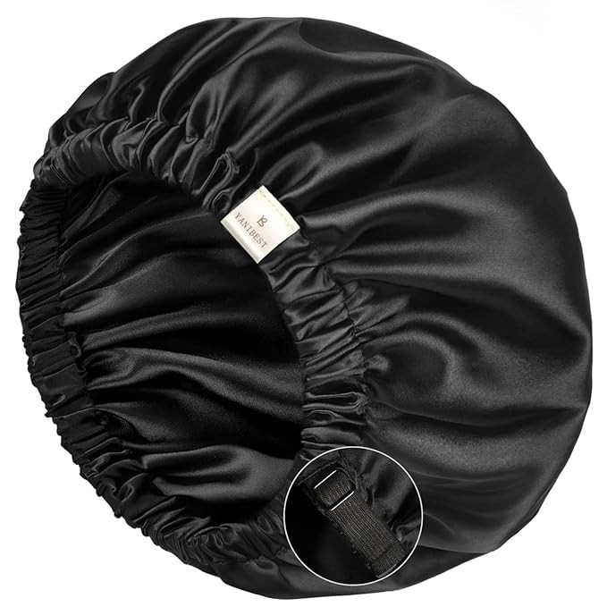YANIBEST Silk Bonnet for Sleeping Satin Bonnet Hair Bonnets for Women and Men Double Layer Ajusta... | Amazon (US)