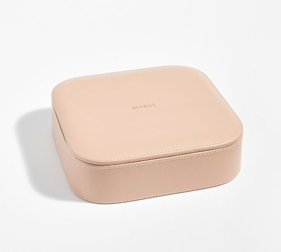 Peyton Leather Jewelry Box | Pottery Barn (US)