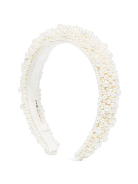 ConsciousJennifer BehrBailey pearl-embellished headband | Farfetch Global