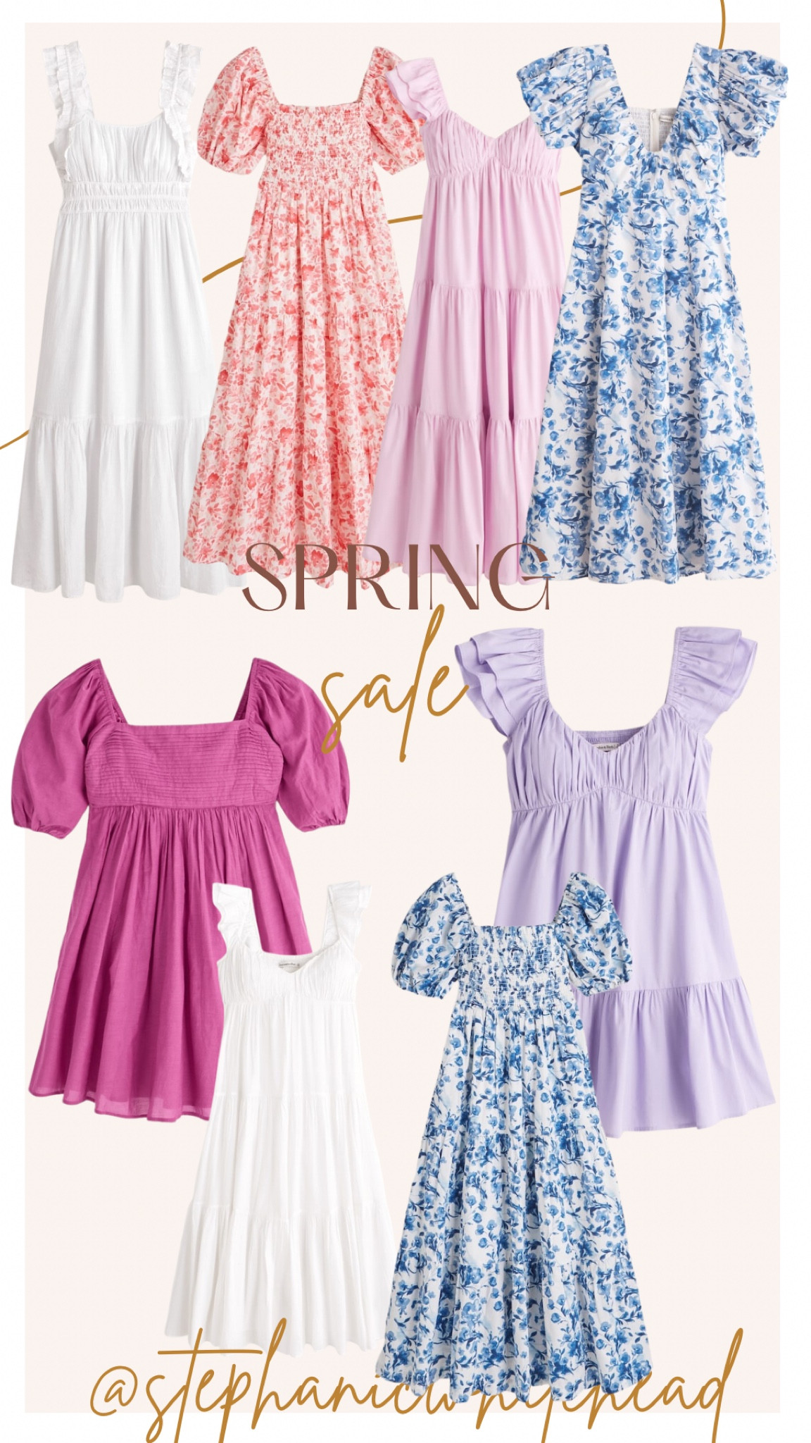 Spring dresses on sale! 

#LTKFind #LTKunder100 #LTKSale