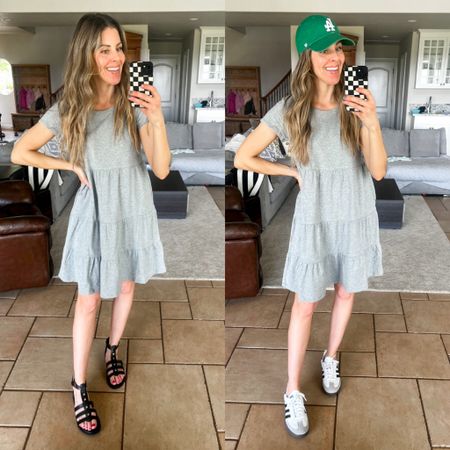 This $12 walmart dress is so easy to wear and has pockets!!! Perfect throw on go with anything dress. Styling two ways for #mixitupmonday! Which looks is your fave? Comment WALMART DRESS to shop!
.
.
.
.
.
Walmart outfits walmart style walmart try on walmart deals Walmart spring outfits time and tru walmart
.

@walmartfashion  #walmartfashion #walmartpartner #walmartstyle #walmarthaul #walmartfinds #walmartfashion #walmarttryon #walmartoutfit #walmarttryon #timeandtruwalmart #walmartoutfits #walmartoutfit #casualspringoutfit #walmartspringoutfits #walmartspringhaul #walmartspringfashion #walmartdenim 


#LTKsalealert #LTKstyletip #LTKfindsunder50