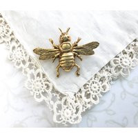 24K Gold Bumble Bee Brooch, Pin, Lapel Gardener, Woodland, Honey Bee, Nature, Garden, Beekeeper, Elegant Queen Medium Size | Etsy (US)