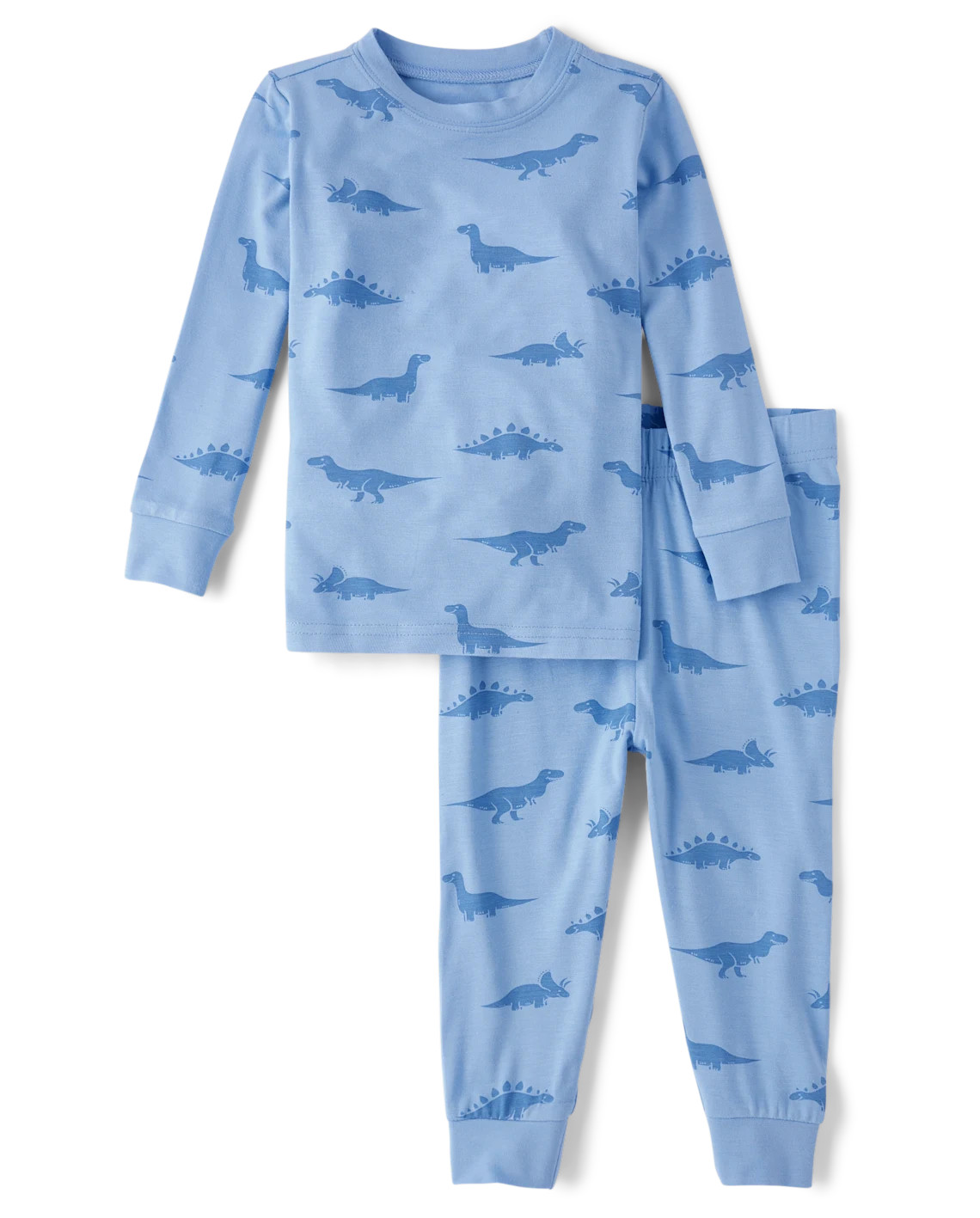 Baby And Toddler Boys Dino Pajamas - Super Soft - blue | The Children's Place