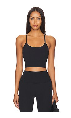 Splits59 Airweight Crop Top in Black from Revolve.com | Revolve Clothing (Global)