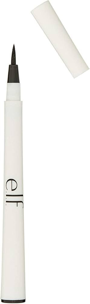 e.l.f. Eyeliner Pen with FeltTip Applicator, Black, 0.05 Fl Oz | Amazon (US)