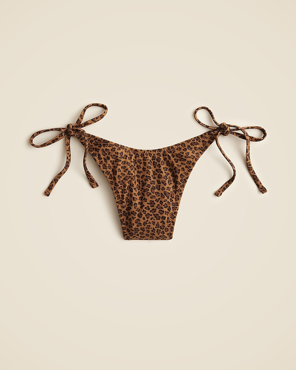 String bikini bottom in leopard print | J. Crew US