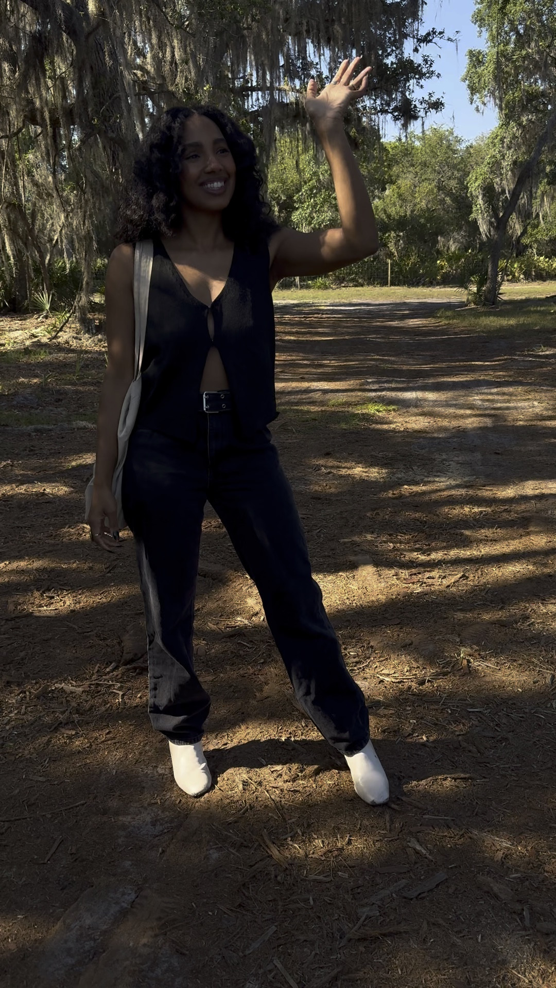 This top is your new summer obsession. 

Top:
♠️ Size up (I usually wear an xs and went with a medium) 
♠️ Wear breast adhesives 

Prepare to be gassed up with all the compliments you’re going to get. 
#amazonfashion #allblackinspo

#LTKSeasonal #LTKFindsUnder50 #LTKStyleTip