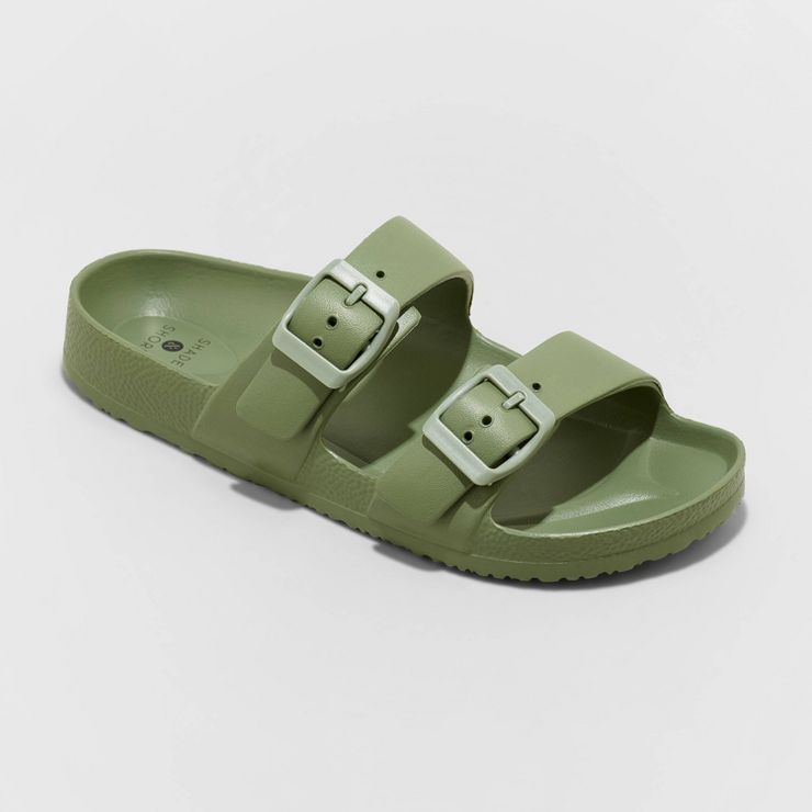 Women's Neida EVA Two Band Slide Sandals - Shade & Shore™ | Target