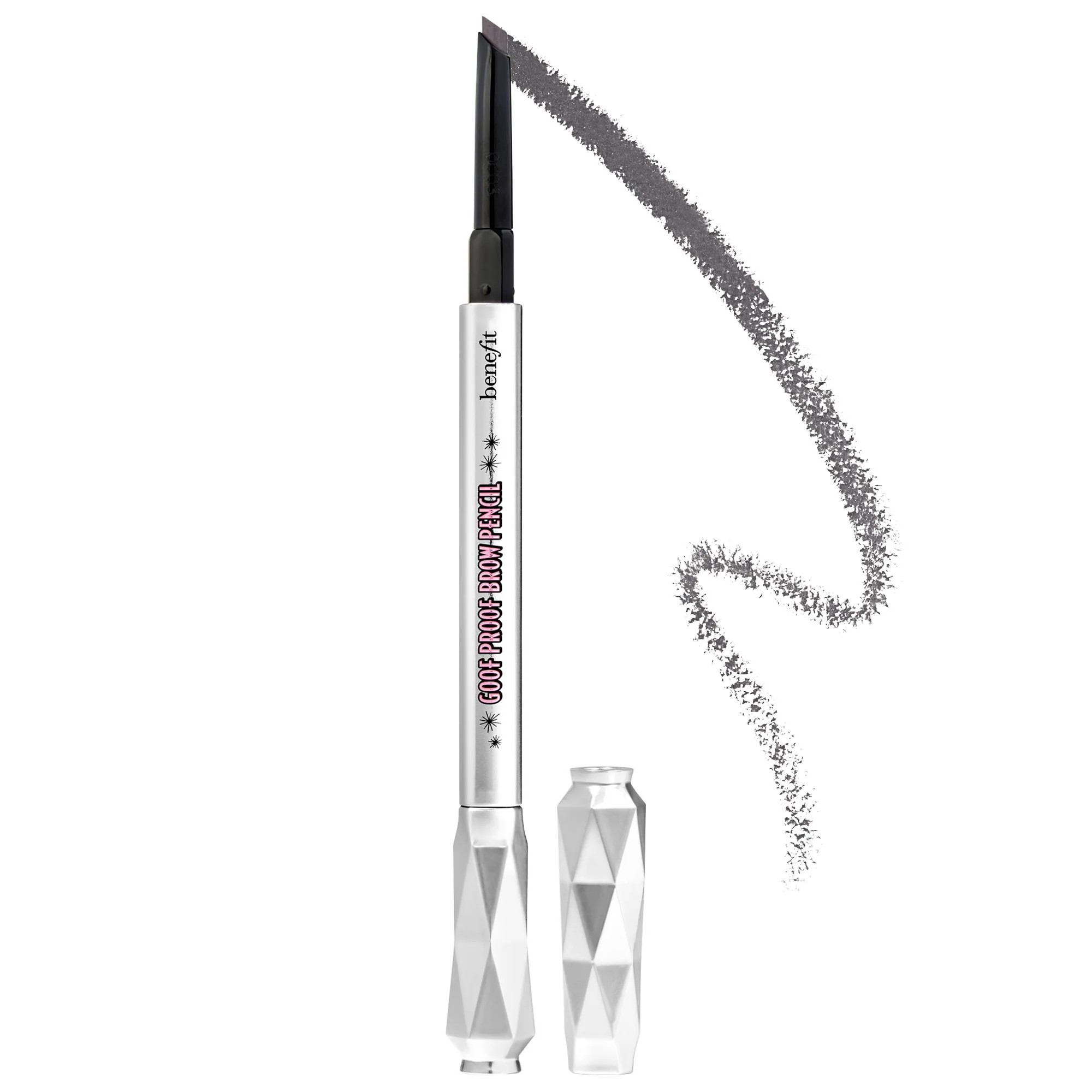 Benefit Cosmetics Goof Proof Waterproof Easy Shape & Fill Eyebrow Pencil Grey 0.01 / 0.34g | Sephora (US)