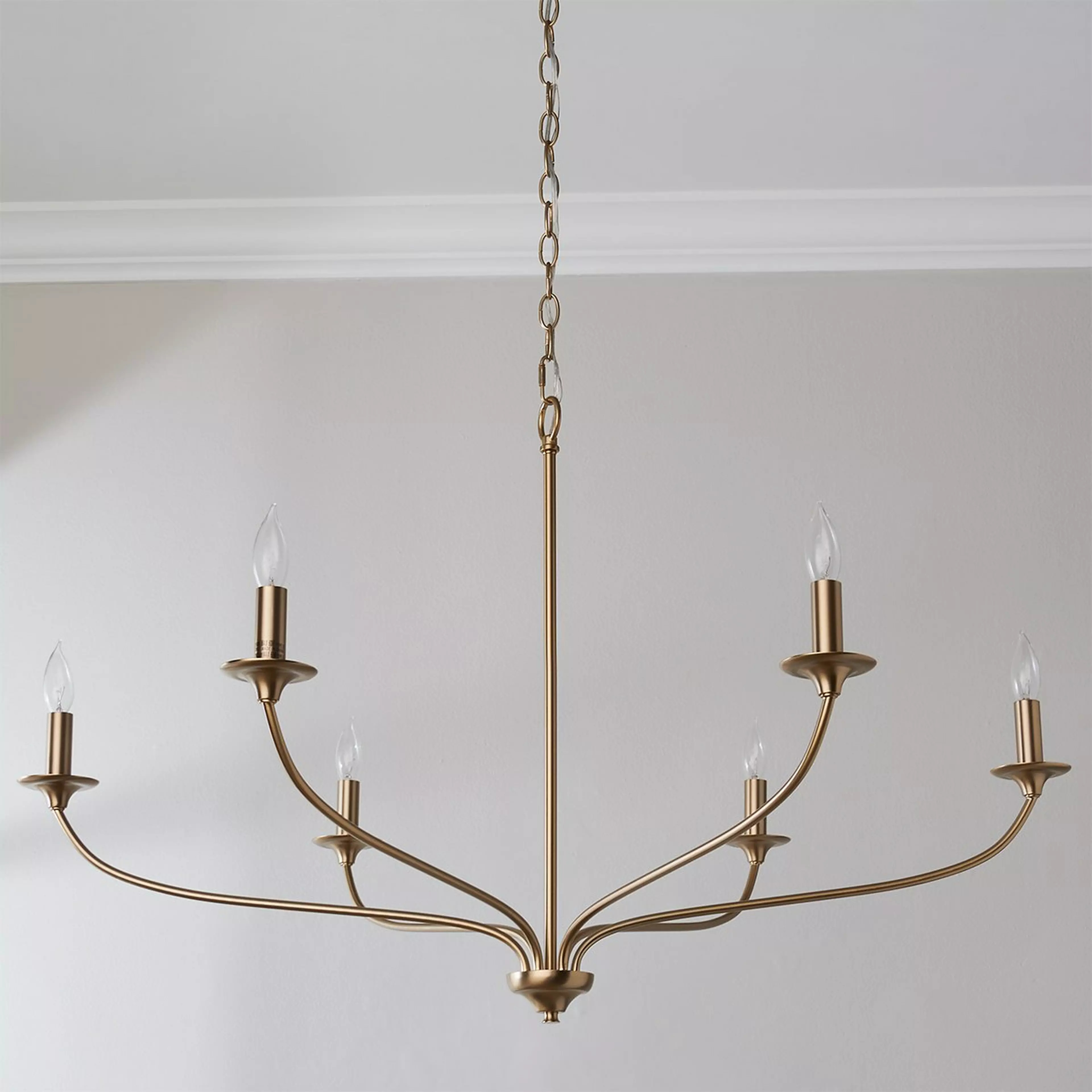 Alainey Chandelier - 6 Light | Shades of Light