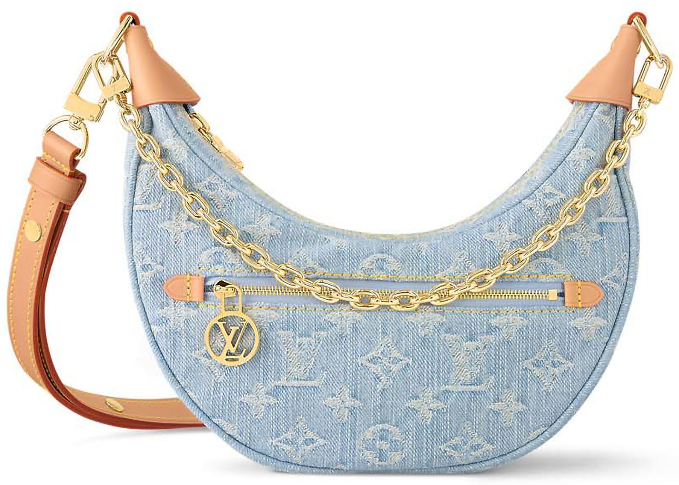 Women's Louis Vuitton Loop in Sky Blue Denim | StockX