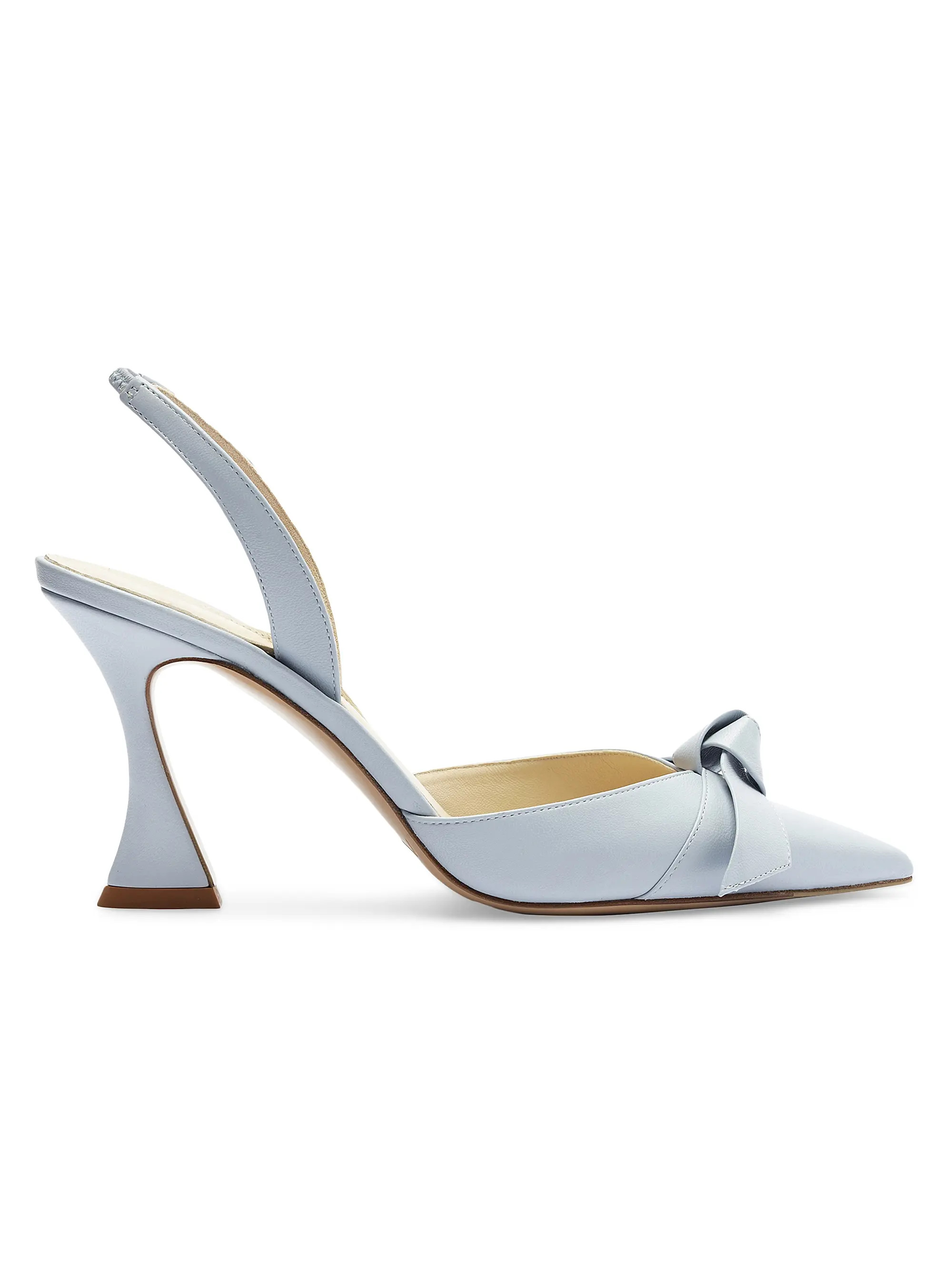 Clarita Bell 85MM Leather Slingback Pumps | Saks Fifth Avenue