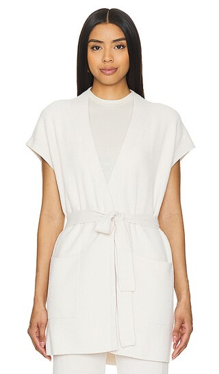 CozyChic Ultra Lite Waist Tie Vest in Sand Dune | Revolve Clothing (Global)