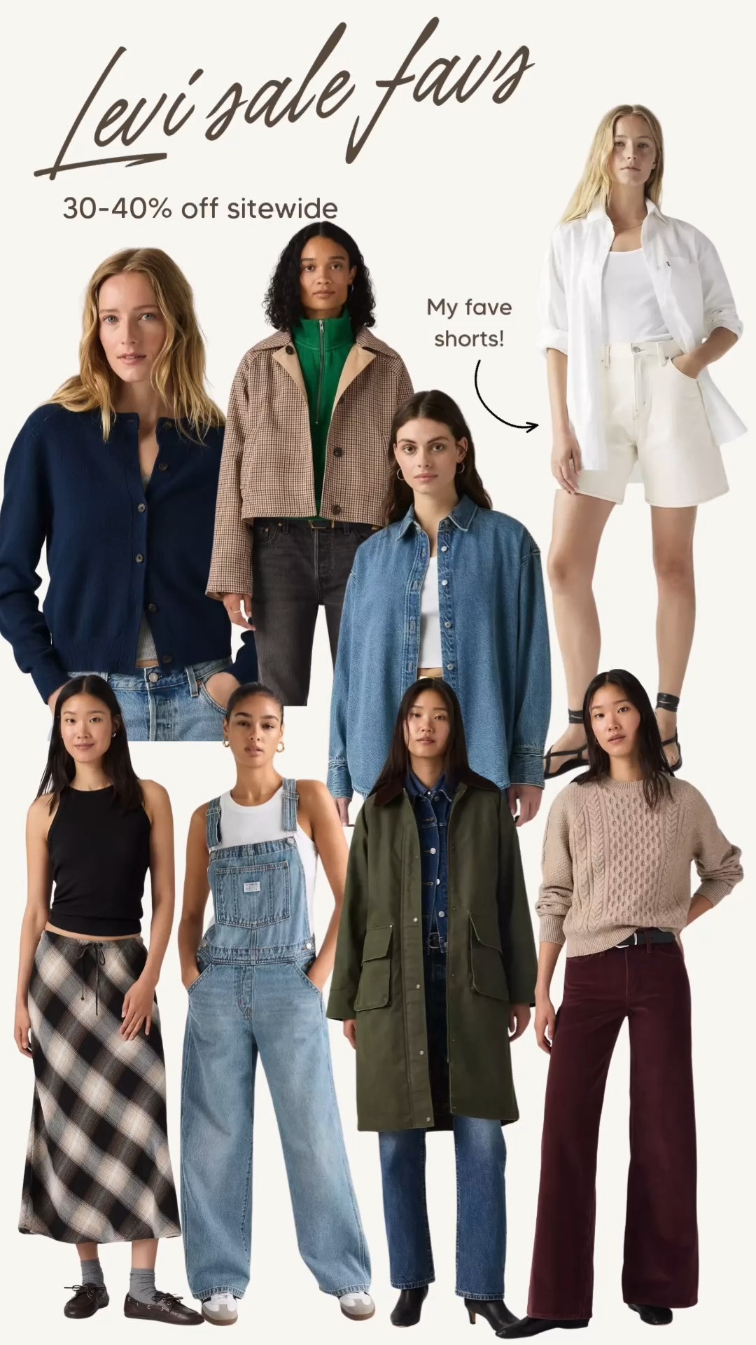 One of my favorite denim brands is having a sale! Levi’s is 30-40% off sitewide 👏🏻 I rounded up a few styles I’m shopping!