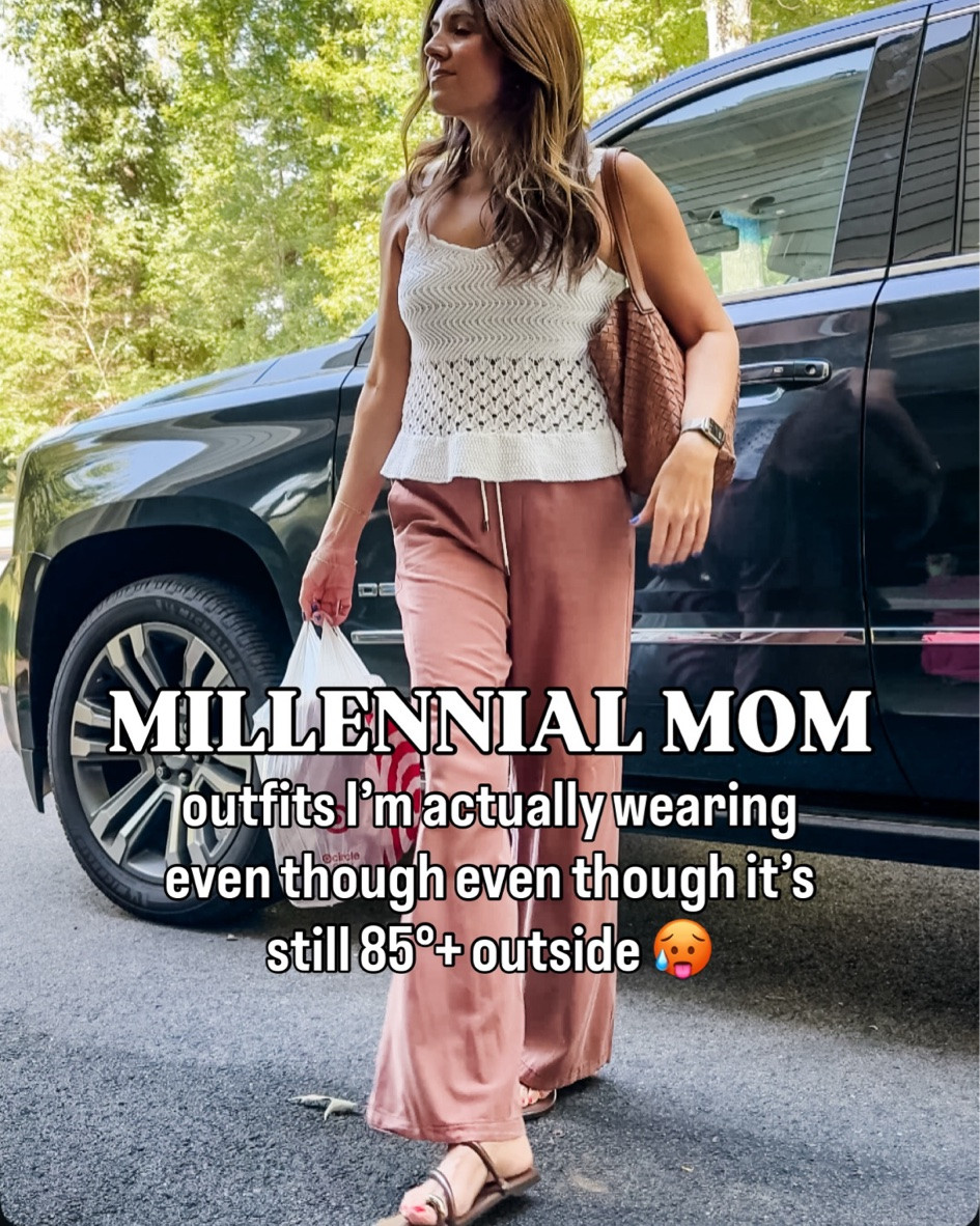 Fall outfits for millennial moms! Early fall outfit ideas for the hottest days. I’m 5’7”

#LTKOver40 #LTKTall