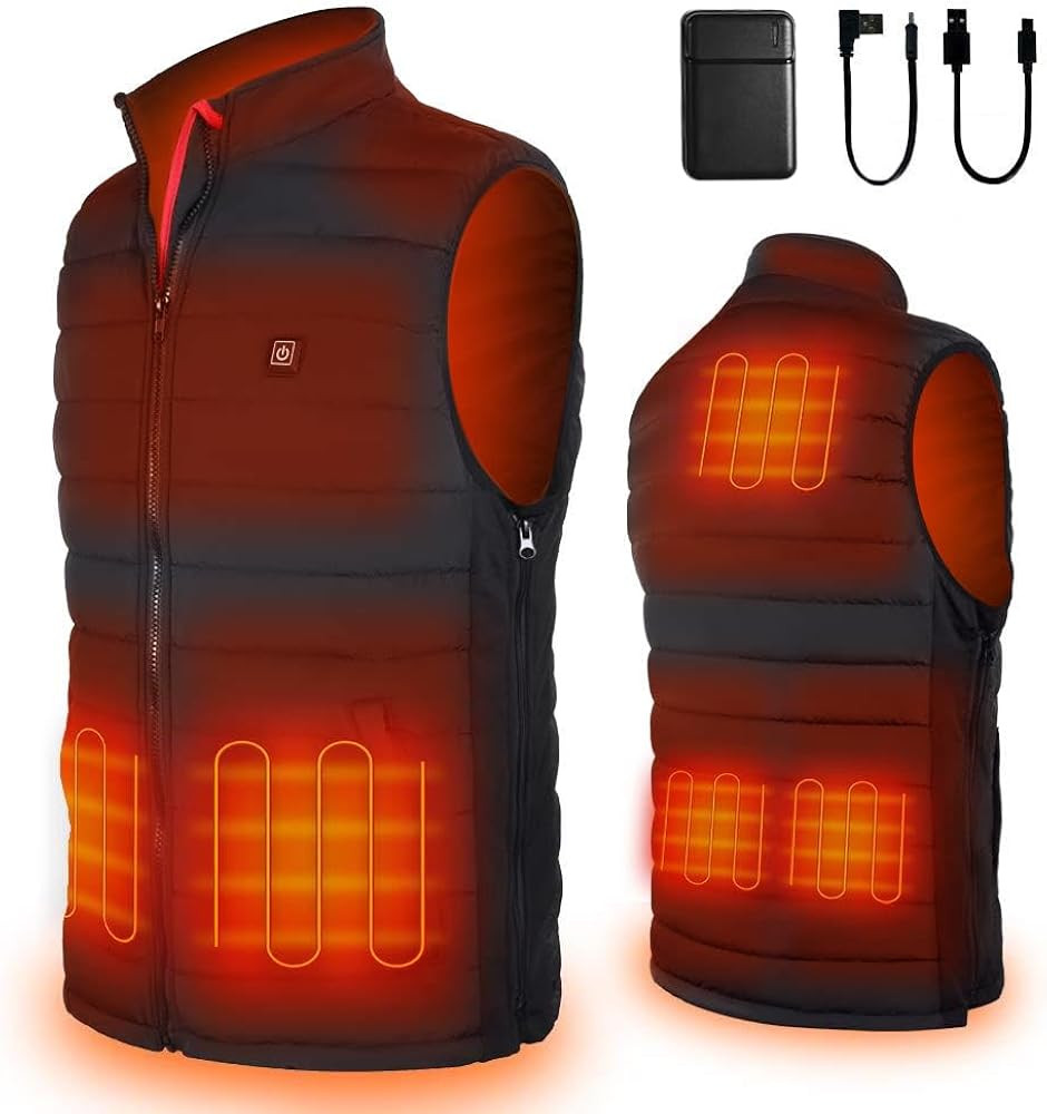 Hoson Heated Vest,Electric Lightweight Heated Vest For Men Women,Skating for Heated Jacket/Sweate... | Amazon (US)