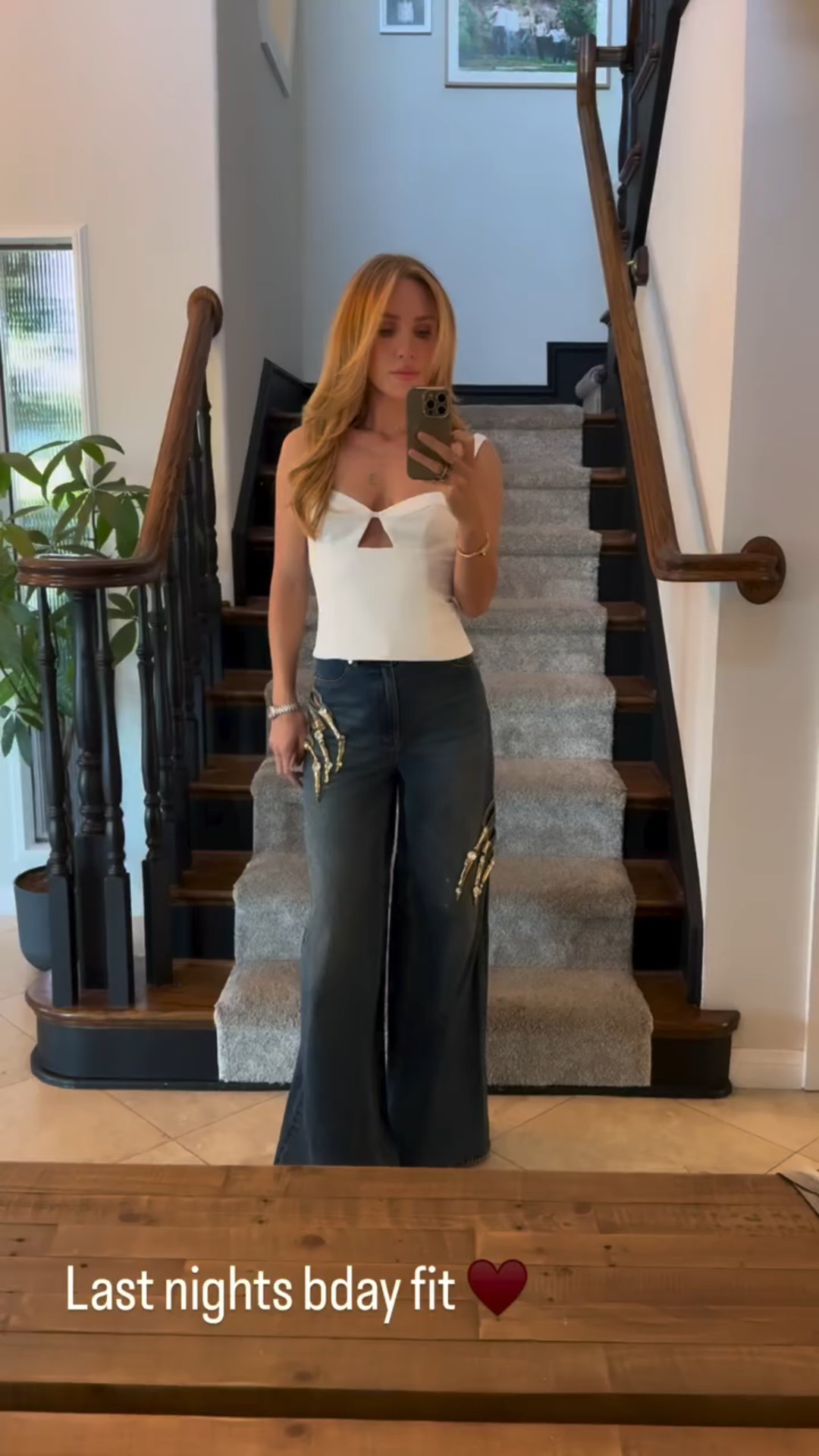 Linking my jeans I wore for my birthday outing 🤍

#LTKStyleTip #LTKFindsUnder50 #LTKSaleAlert