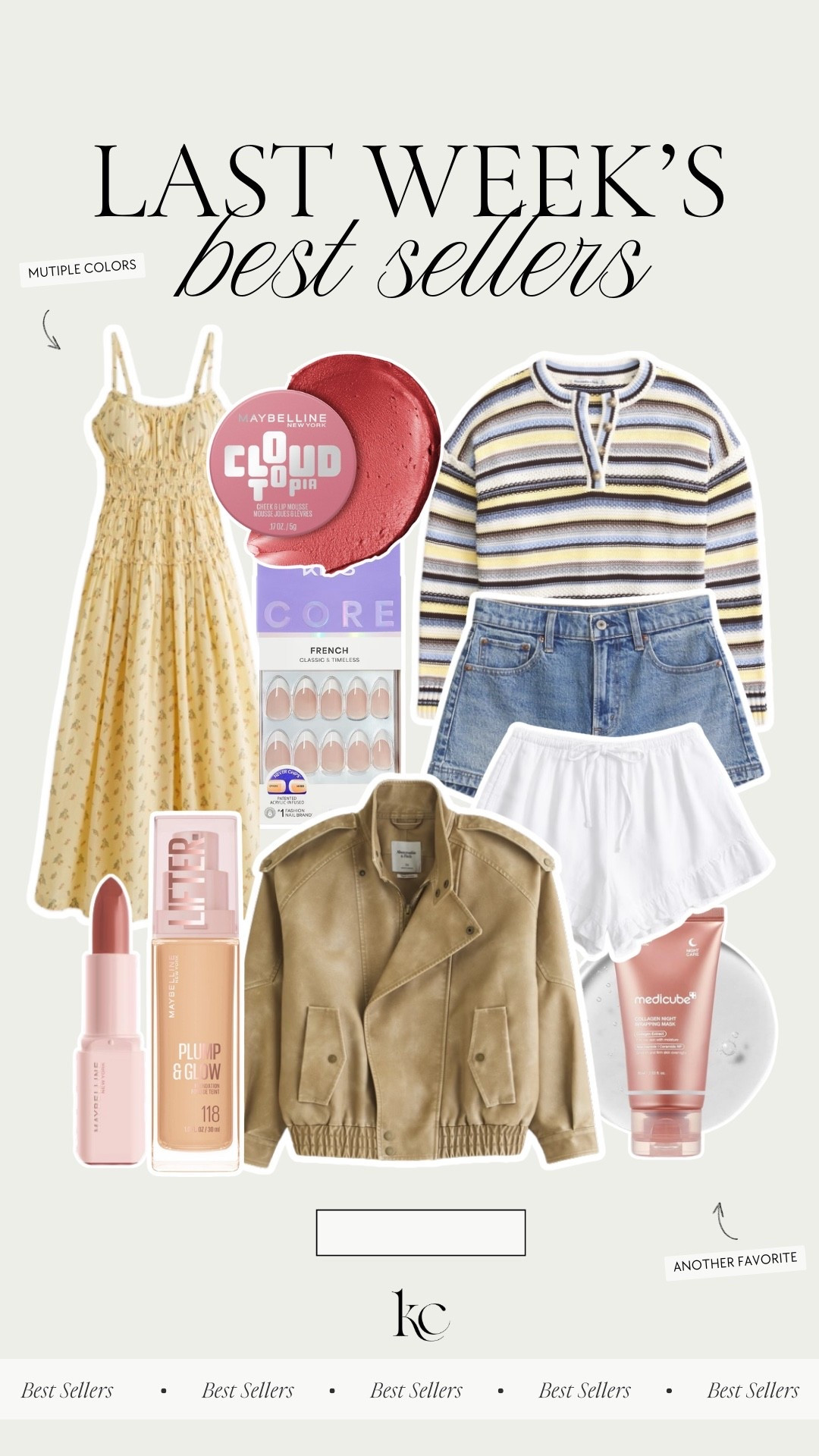 Last weeks best sellers 🤍

#LTKSeasonal #LTKSaleAlert #LTKBeauty