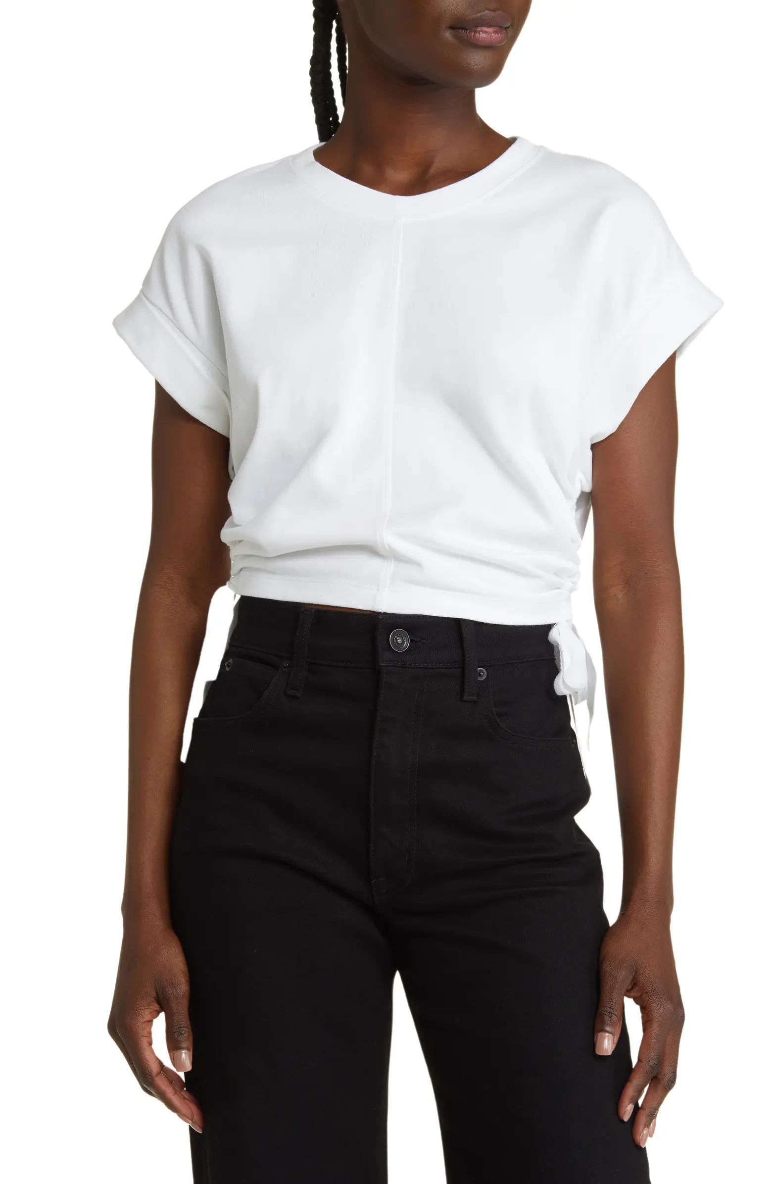 AllSaints Mira Cinched Side T-Shirt | Nordstrom | Nordstrom
