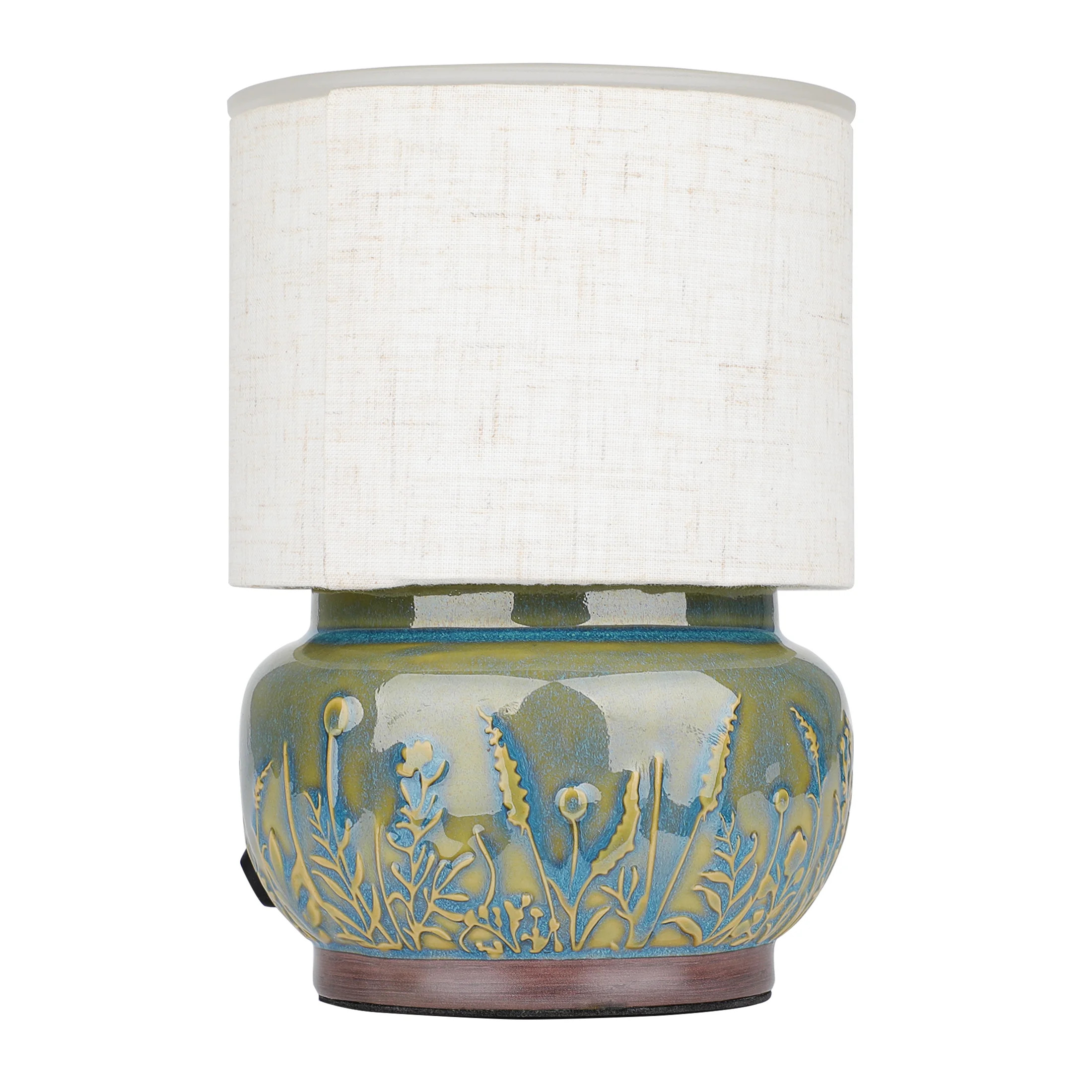 Better Homes & Gardens Lamp Ceramic Wax Warmer, Green | Walmart (US)