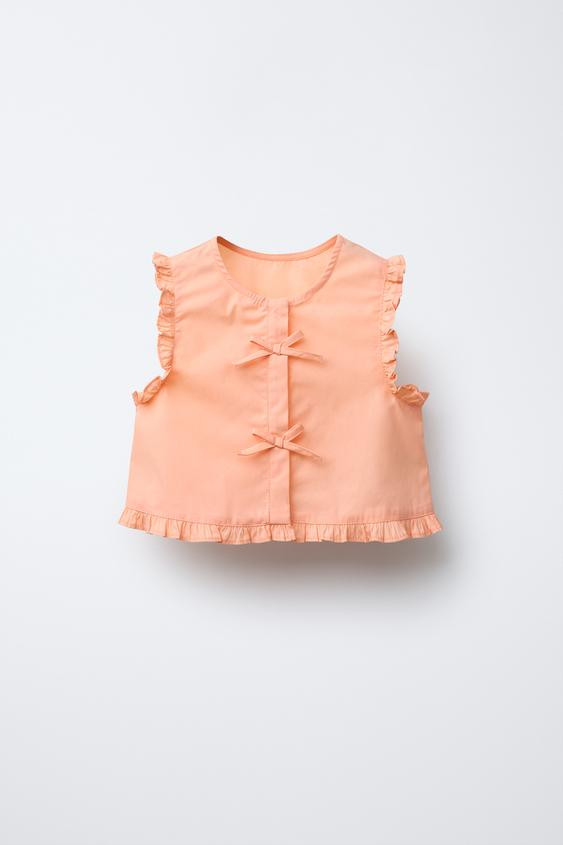 LITTLE BOWS SHIRT | Zara US