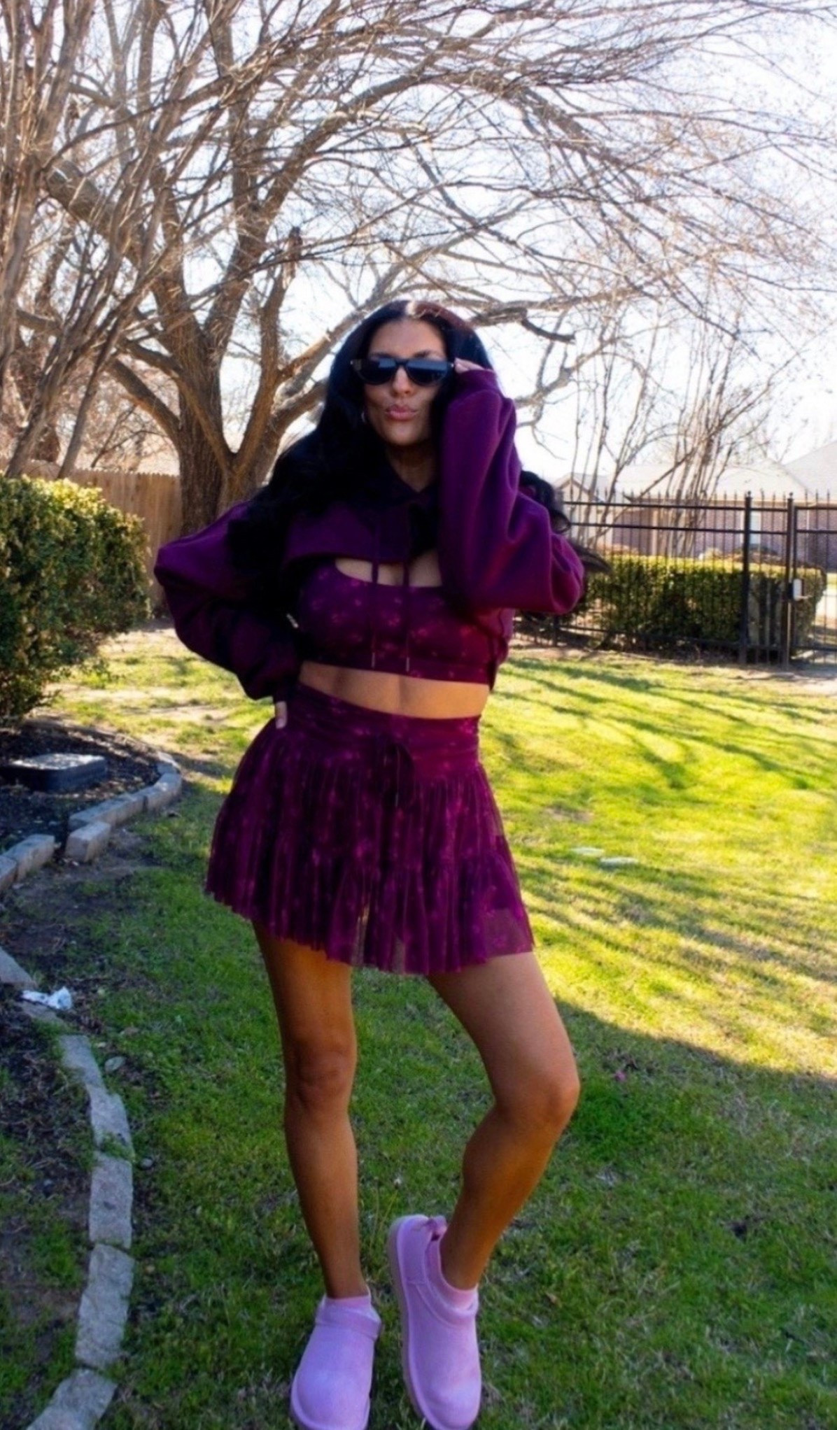 ✨This set had me at the color combo 💜💕 Sporty, fun, and one of those outfits that instantly makes getting dressed feel easy.

#AthleisureStyle #SportyChic #MatchingSet #TennisSkirtStyle #CasualOutfit #EverydayStyle #LTKFashion #WeekendLook #ColorfulStyle #FashionFinds

#LTKdayinmylife #LTKootd #LTKstorytime