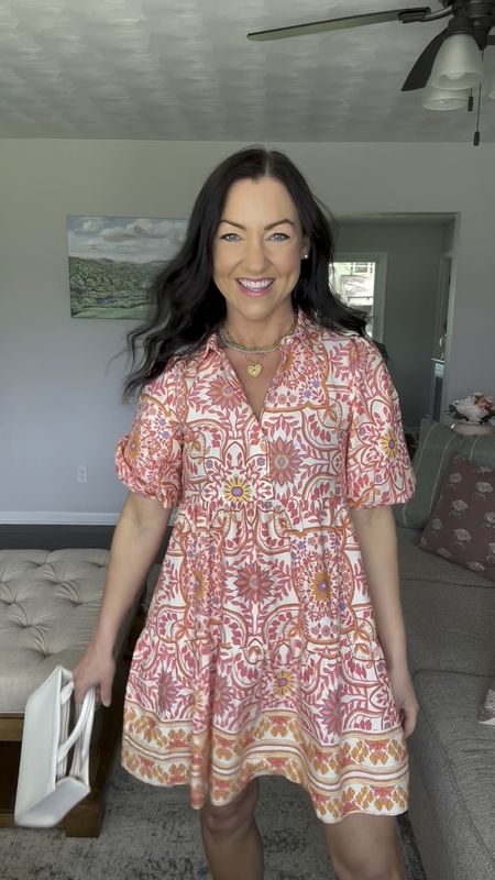 15% off with MEGMASON15 (one time use)🌸 I am obsessed with this summer dress! You can pair it with heels to wear as a wedding guest dress or wear it casually with sneakers or sandals. The discount code can apply to your entire Avara order👏

Sizing: Fits TTS, wearing a S. 

Affordable style, preppy style, summer dress, affordable fashion, mom outfit, date night 

#LTKFindsUnder100 #LTKSaleAlert #LTKSeasonal