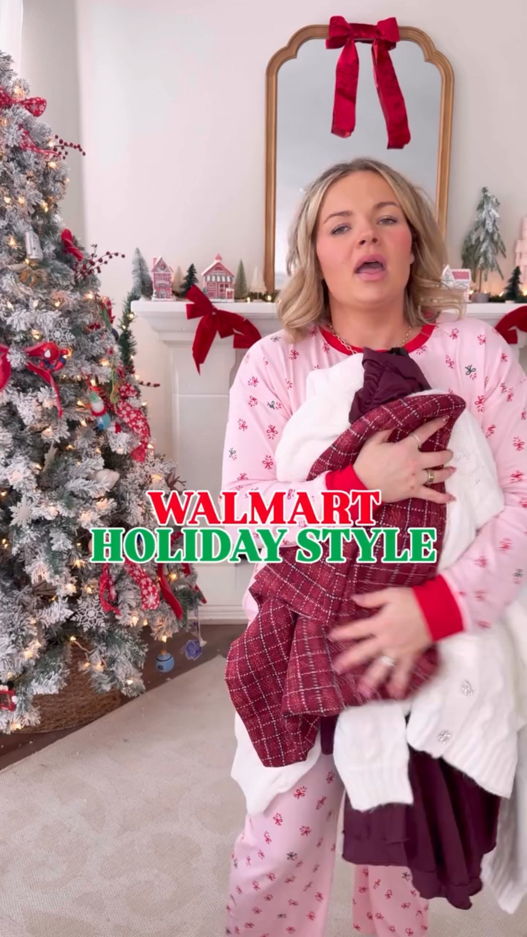 🎁  Walmart, seriously has the cutest holiday looks! 🤩🤌🏼🤍 plus you can re style them all winter long! ❄️🙌🏼 Are you dressing up or staying cozy this year?!

#LTKMidsize #LTKSeasonal #LTKHoliday