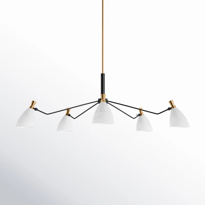 Cumberland 5 - Light Dimmable Shaded / Spider Chandelier | Wayfair North America