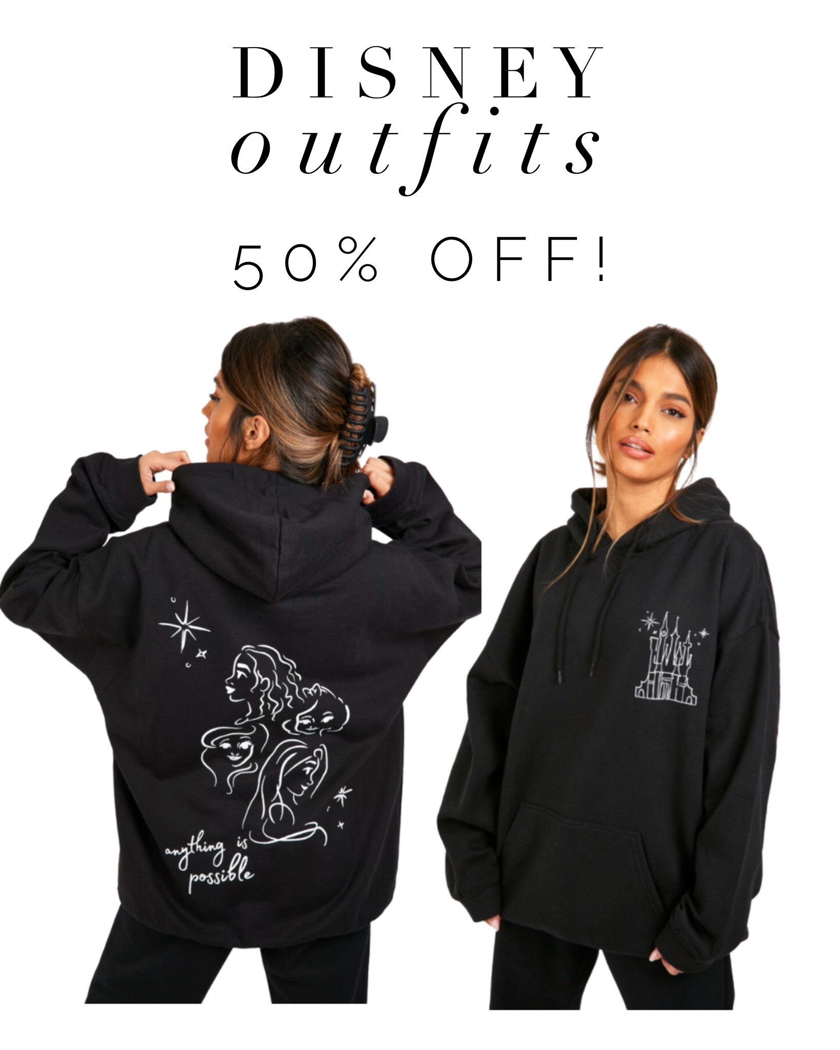 Oversized Disney Princess Hoodie ✨ ON SALE 50% off! 

#LTKfamily #LTKSeasonal #LTKsalealert