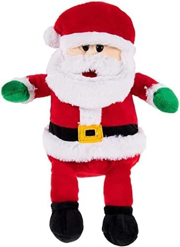 Christmas Plush Toy, Santa Stuffed Animal for Kids Gifts (7.5 x 10.7 x 3 in) | Amazon (US)
