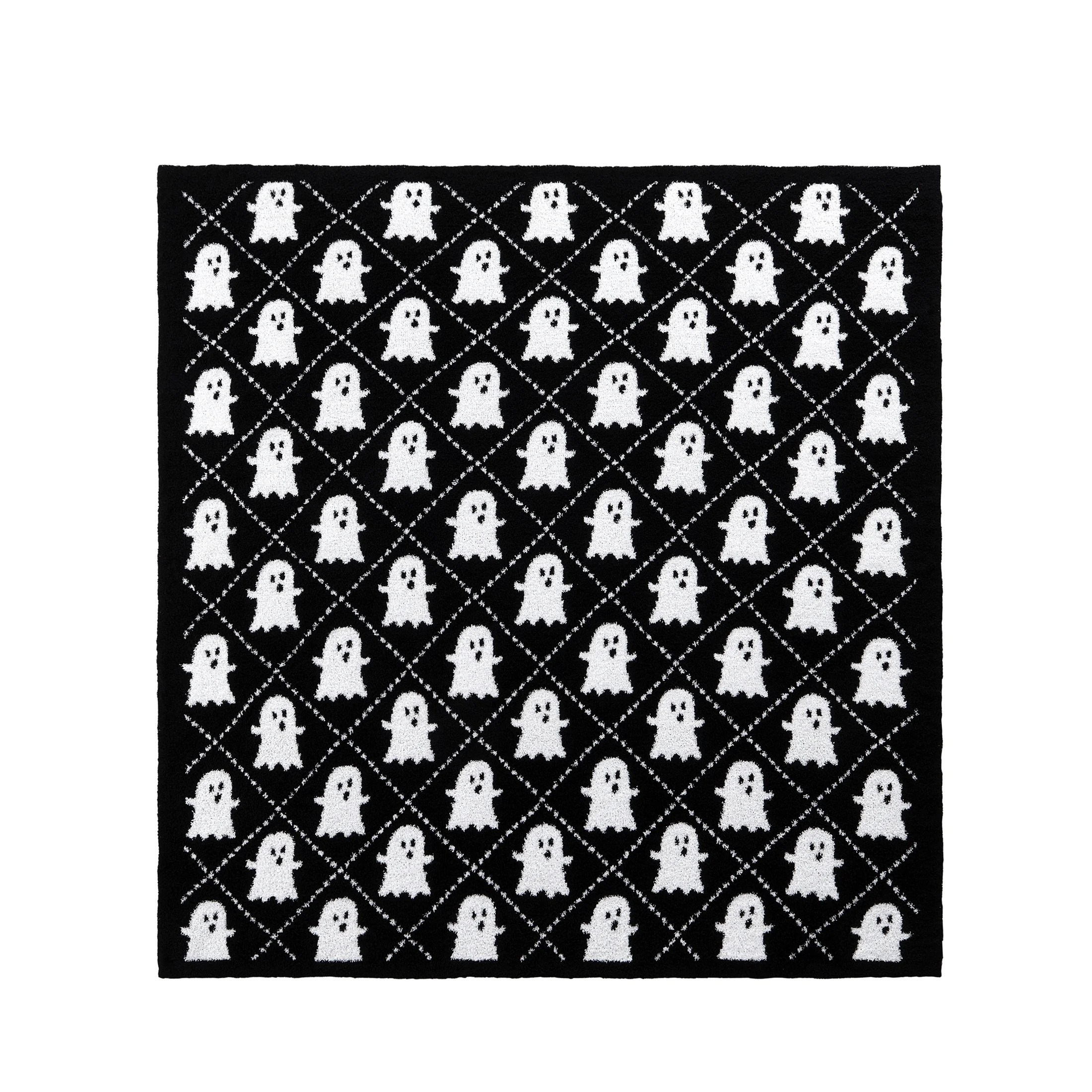 My Texas House Black/White Cozy Knit Ghost Throw, 50" x 60" | Walmart (US)