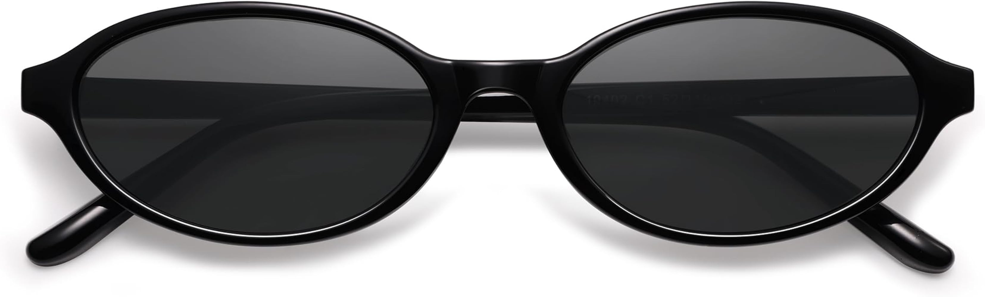 Appassal Retro Small Oval Cat Eye Sunglasses for Women 90s Sunnies Lightweight Narrow Shades Tren... | Amazon (US)