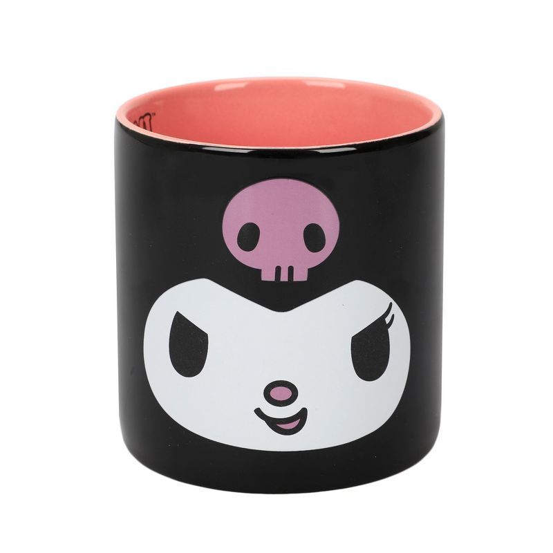 Kuromi Cute Character 16 Oz Black Ceramic Mug | Target