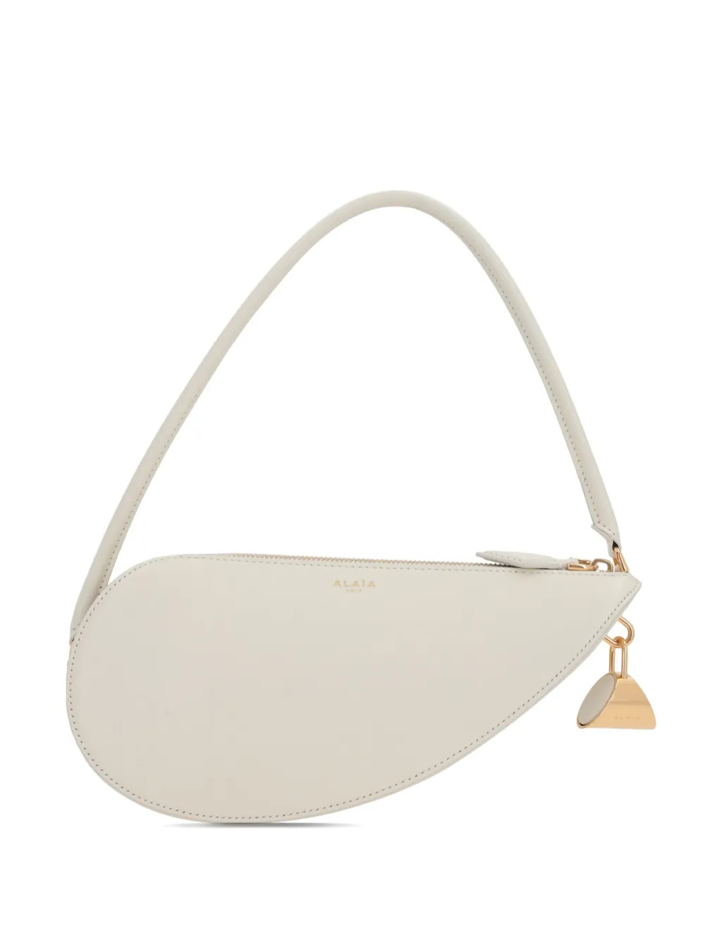 Alaïa Le Demi Coeur Shoulder Bag | White | FARFETCH SG | Farfetch Global