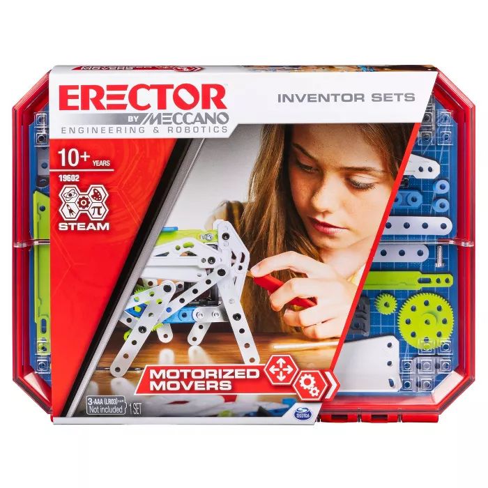 Erector by Meccano  Motorized Movers  - S.T.E.A.M. Building Kit with Animatronics | Target