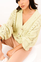 Appreciate Me Green Cardigan | Luca + Grae 