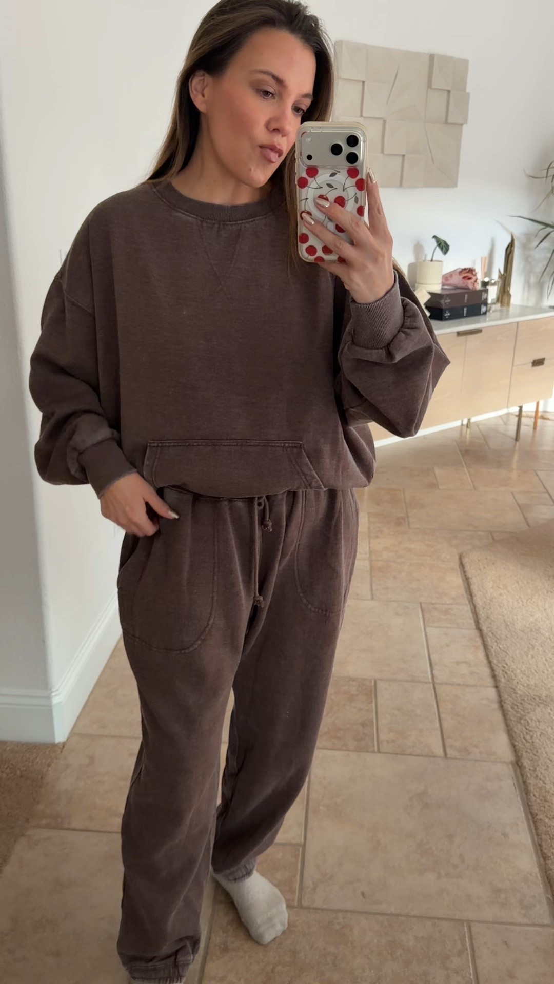 new matching lounge set. runs oversized. I got medium 