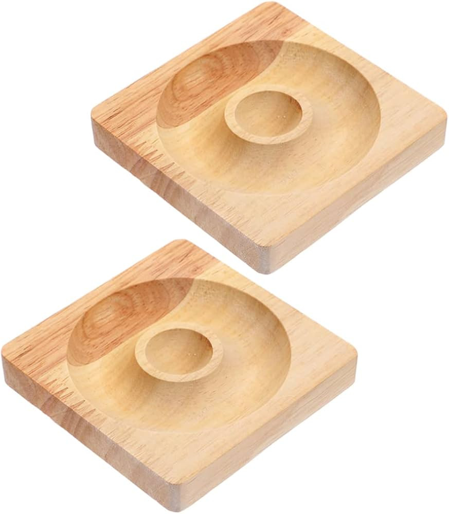 COHEALI Ash Tray 2pcs Wooden Jewelry Design Board Flocked Bead Board for Jewelry Making Wood with... | Amazon (US)