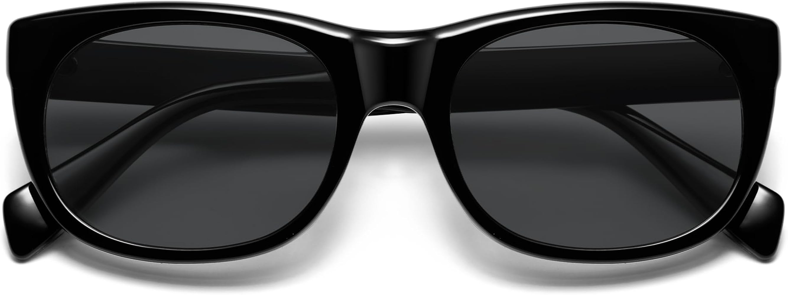 VANLINKER Retro Polarized Square Sunglasses for Women Men Trendy Soft-Square Frame Rectangular Sh... | Amazon (US)