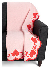 Sweetheart And Bows Throw | TJ Maxx