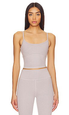 WellBeing + BeingWell LoungeWell Ripley Tank in Grey Heather from Revolve.com | Revolve Clothing (Global)