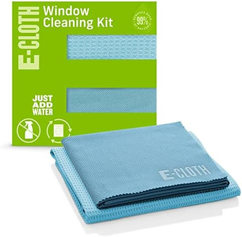 E-Cloth Window Cleaning Kit, Premium Microfiber Glass and Window Cleaner, Great for Shower Glass Doo | Amazon (US)