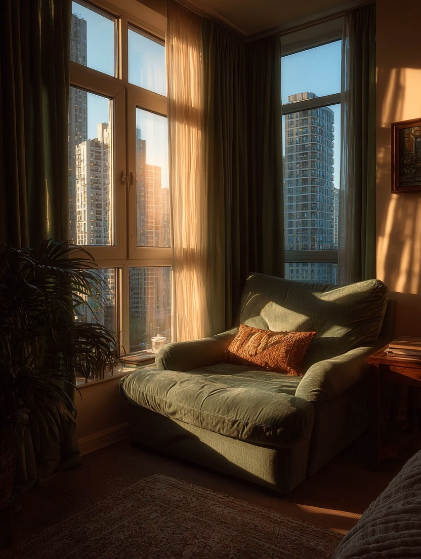 Everyone adds an accent chair in a corner…

But very few create a moment.

That’s the difference.

A simple accent chair can fill a space—but a lounge chair paired with sheer curtains transforms it into a place you actually want to spend time in.

Look at this corner.

The soft light filtering through sheer curtains, the relaxed feel of a plush lounge chair, the warmth of the sunlight… this is not just decor, this is an experience.

This is where you sit with your morning coffee.
This is where you scroll, unwind, and pause.
This is where your home starts to feel like a lifestyle.

The key is in the combination:

• A deep, comfortable lounge chair in soft fabric like velvet or linen
• Sheer curtains that diffuse light and create that soft glow

That’s it. Simple. Intentional. Beautiful.

This works perfectly for bedroom corners, living room corners, or high-rise window spaces.

We’ve curated multiple options of lounge chairs and sheer curtains in different tones and textures so you can recreate this exact look.

✨ Turn your empty corner into your favorite spot—shop the lounge chairs and curtains from our edit.

#HomeDecorIdeas #CozyHome #ModernLiving 

 #LTKHome