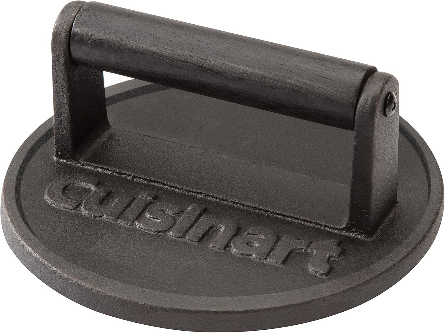 Cuisinart 6.5" Cast Iron Smashed Burger Press, Round Flat Edge Grill Press for Crispy Smash Burge... | Amazon (US)