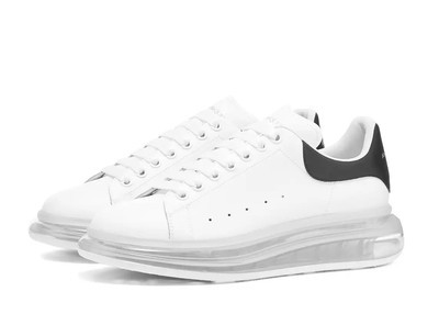 Brand New! Authentic Alexander McQueen Men's Oversized Sneaker White/Black | eBay US